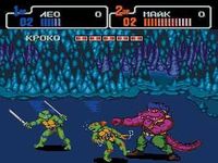 Teenage Mutant Hero Turtles - The Hyperstone Heist sur Sega Megadrive